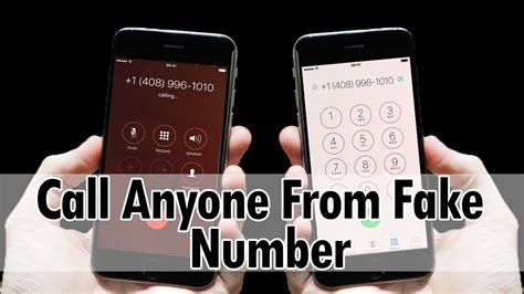 are fake phone numbers illegal